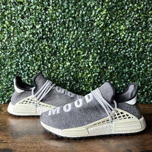 adidas Pharrell x NMD Human Race Trail Oreo Men Size 12 Shoes AC7359 Sneakers